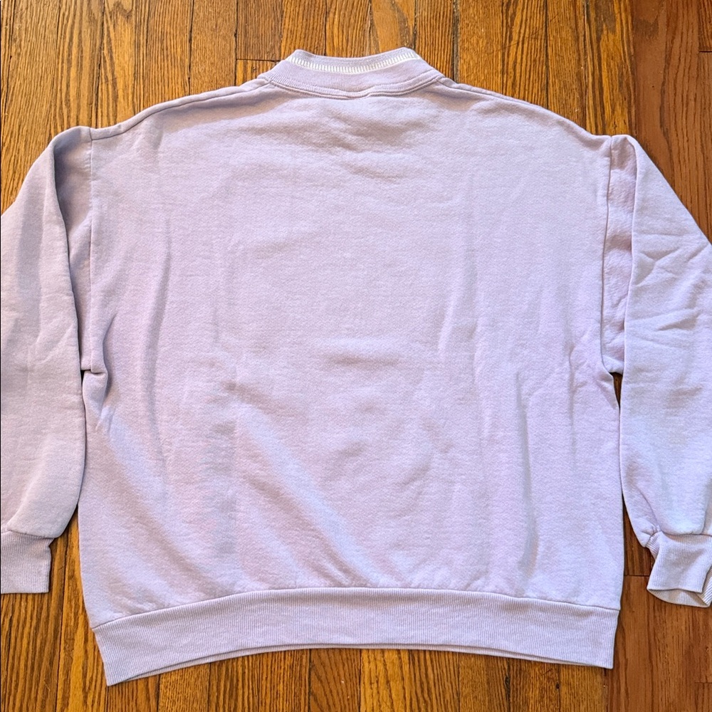 90’s Floral Hummingbird Vintage Granny Crewneck Sweater - Picture 9 of 10